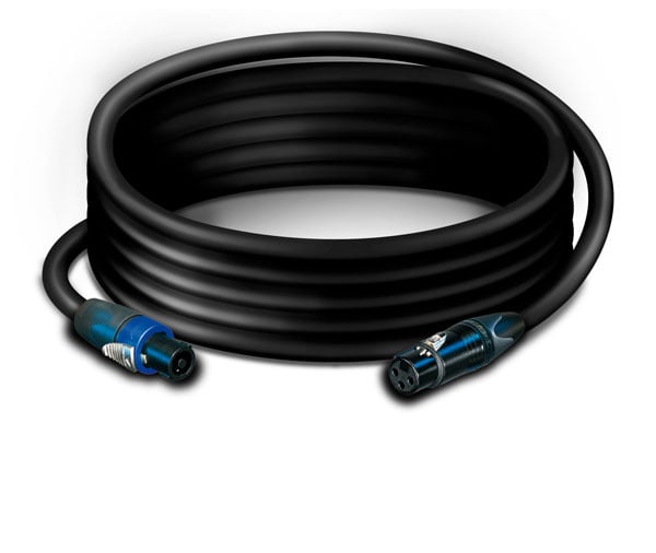 Luidspreker kabel NL4FX-NC3FXXBAG  Adapter 2x1,00 C265
